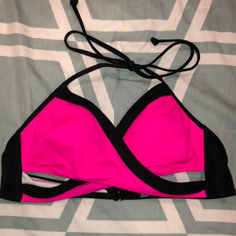 PINK swim top